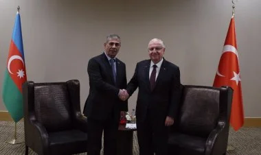 Zakir Həsənov türkiyəli həmkarı Yaşar Gülərlə görüşüb