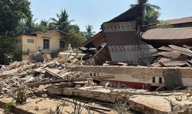 Tacikistanda zəlzələdən sonra təxminən 100 ev dağılıb