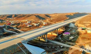 Horadiz-Cəbrayıl-Zəngilan-Ağbənd yolunun tikintisi VİDEO