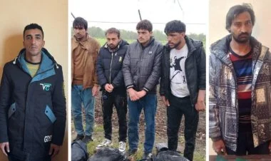 Sərhədini pozan əcnəbilər saxlanılıb