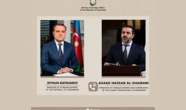 Ceyhun Bayramov Suriya XİN rəhbəri ilə telefonla danışıb