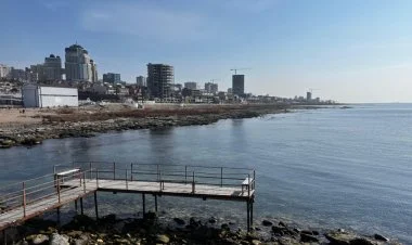 Xəzər dənizi geri çəkilir