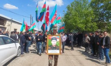 İtkin-şəhid Münasib Mehdiyev Samuxda dəfn edilib