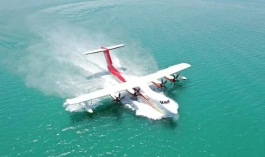 Dünyanın ən böyük amfibiya təyyarəsi Çində