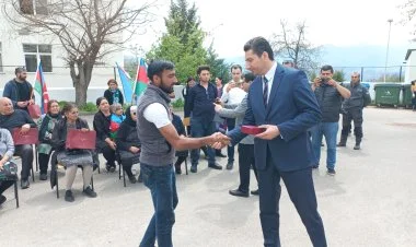 Həsənrizdə 20 ailəyə mənzillərin açarları təqdim olunub