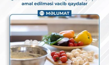 Qida zəhərlənməsindən qorunmaq üçün nələrə əməl edilməlidir?