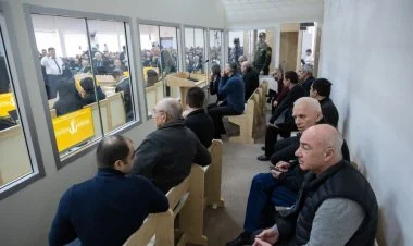 Ermənilərin məhkəmə prosesi davam edib YENİLƏNİB / FOTO