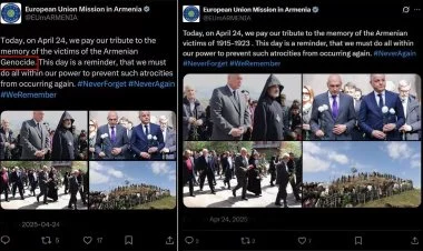 Ermənistandakı Aİ binoklsevərləri "soyqırım" sözündən qorxdu