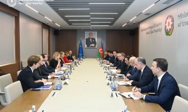 Ceyhun Bayramov ilə Kaya Kallas arasında görüş olub FOTO