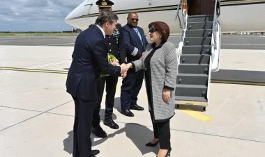 Milli Məclisin sədri Sahibə Qafarova Vatikana səfərə gəlib