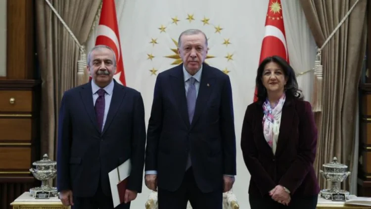 Ərdoğan PKK lideri ilə görüşən heyəti qəbul edib YENİLƏNİB