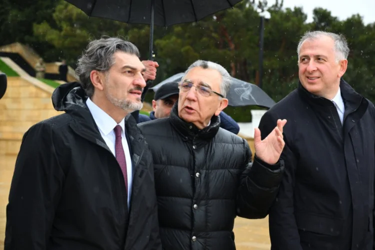 Gürcüstan Prezidentinin Bakı səfəri FOTO