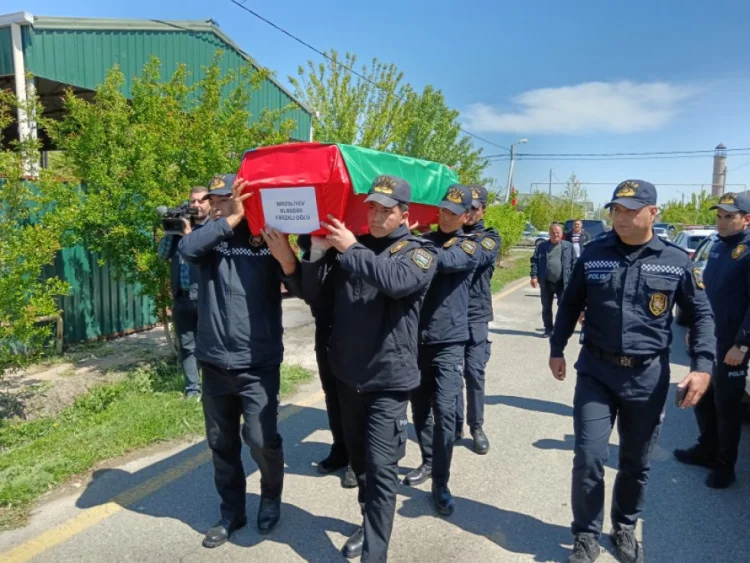 İitkin-şəhid Ələsgər Mirzəliyev Cəbrayılda dəfn edilib