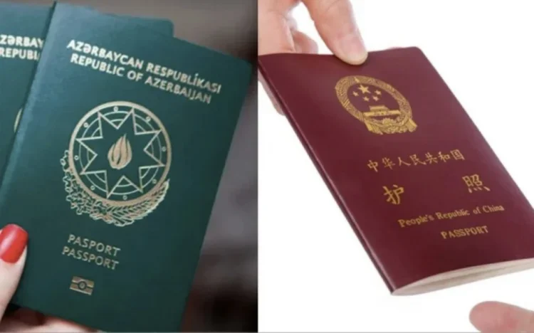 Azərbaycanla Çin arasında vizasız gediş-gəliş təsdiqlənib