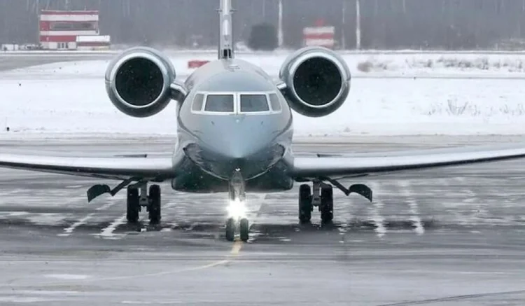 Uitkoffun təyyarəsi "Vnukovo" hava limanına enib