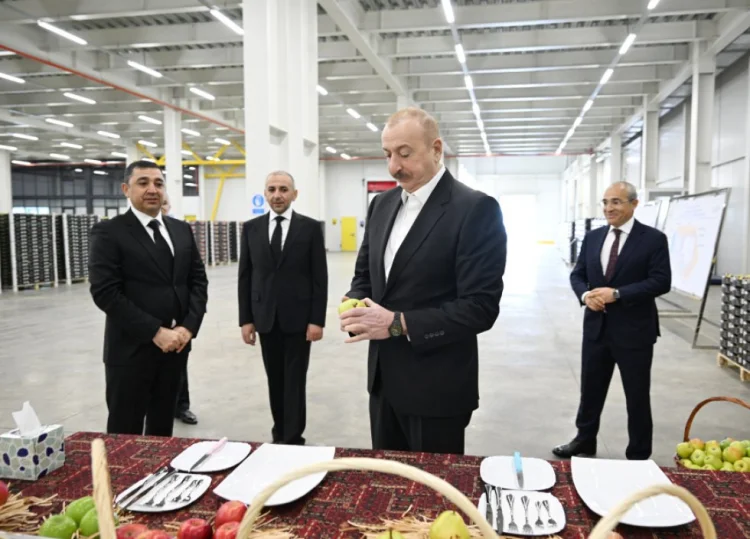 İlham Əliyev Qusar rayonuna gedib