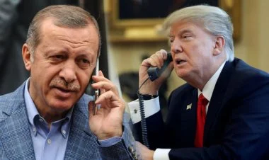 Ərdoğan Trampla telefonla danışıb