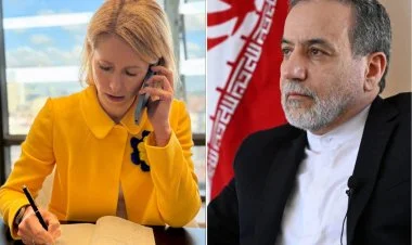 Kaya Kallas Abbas Əraqçi ilə telefonla danışıb