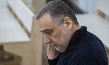 Separatçı Ruben Vardanyanın məhkəməsi davam edib