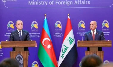 Azərbaycan və İraq XIN rəhbərləri mətbuat konfransı keçirib