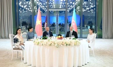 İlham Əliyev To Lamın şərəfinə dövlət ziyafəti verib