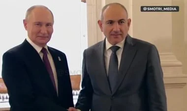 Paşinyan Moskvaya gedib