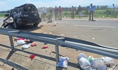 Masallıda ağır yol qəzası: 3 nəfər ölüb,3 nəfər xəsarət alıb