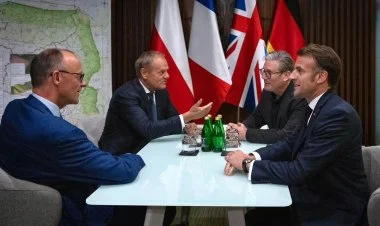 Almaniya, Böyük Britaniya, Fransa liderləri Kiyevə gediblər