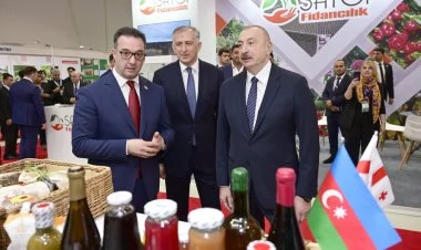 Prezident “InterFood Azerbaijan”, “Caspian Agro” sərgisində