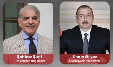 Şahbaz Şərif İlham Əliyevə zəng edib