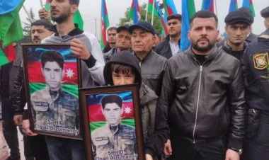 32 il əvvəl şəhid olan döyüşçü Qubada dəfn olunub