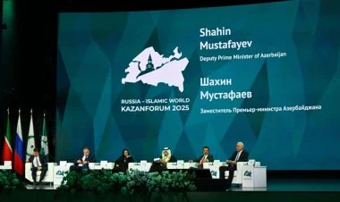 Azərbaycan nümayəndə heyəti Kazan Forumunda iştirak edib