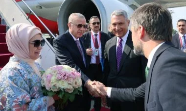Ərdoğan Macarıstana gedib