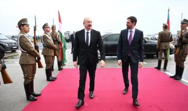 İlham Əliyevin Macarıstana işgüzar səfəri başa çatıb