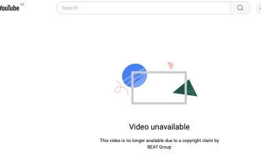 Youtube ermənilərin oğurladığı mahnılarımızı silib