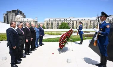 Misir Senatının sədri Zəfər parkını ziyarət edib
