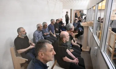 Ermənilərin məhkəməsi keçirilib YENİLƏNİB / FOTO