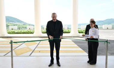İlham Əliyev Laçındadır YENİLƏNİB / FOTO