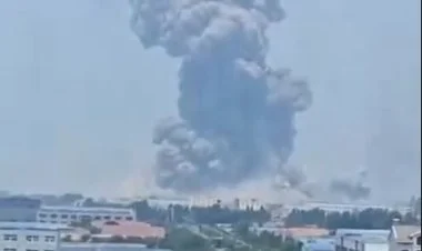 Çinin şərqində kimya zavodunda güclü partlayış baş verib