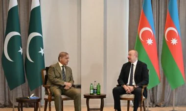 İlham Əliyevin Pakistanın Baş naziri ilə Laçında görüşü olub