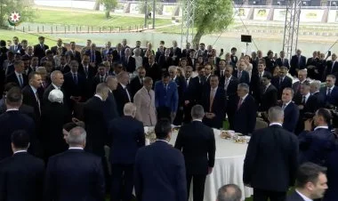 Laçında İlham Əliyev, Ərdoğan və Şahbaz Şərifin çıxışları