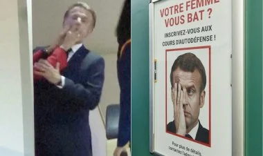 Makronun avradı sillədən başqa ərini "düşük" də adlandırıb