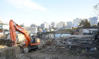 Bakıda söküntü işləri başlayıb
