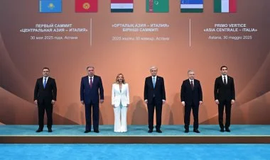 Astanada ilk Mərkəzi Asiya-İtaliya sammiti başlayıb FOTO