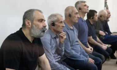 Ermənilərin məhkəməsi davam edib YENİLƏNİB / FOTO