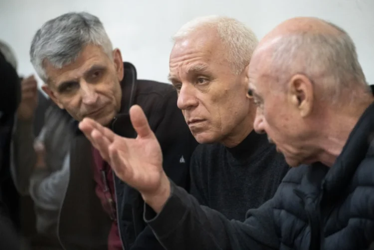 Ermənilərin məhkəməsi keçiirilib FOTO