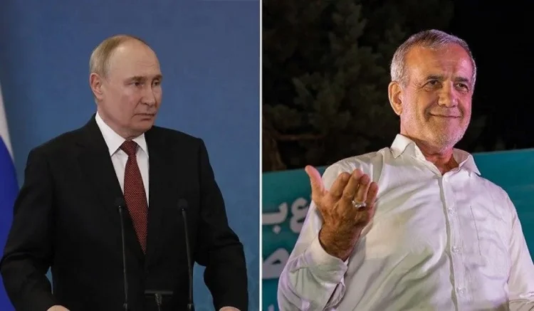Putin ilə Pezeşkian telefonla danışıblar