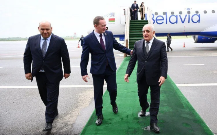 Belarus Baş nazirinin Füzuli və Ağdama səfəri başa çatıb