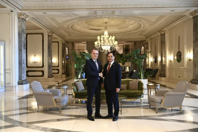 Ceyhun Bayramov Vyetnam xarici işlər naziri ilə görüşüb