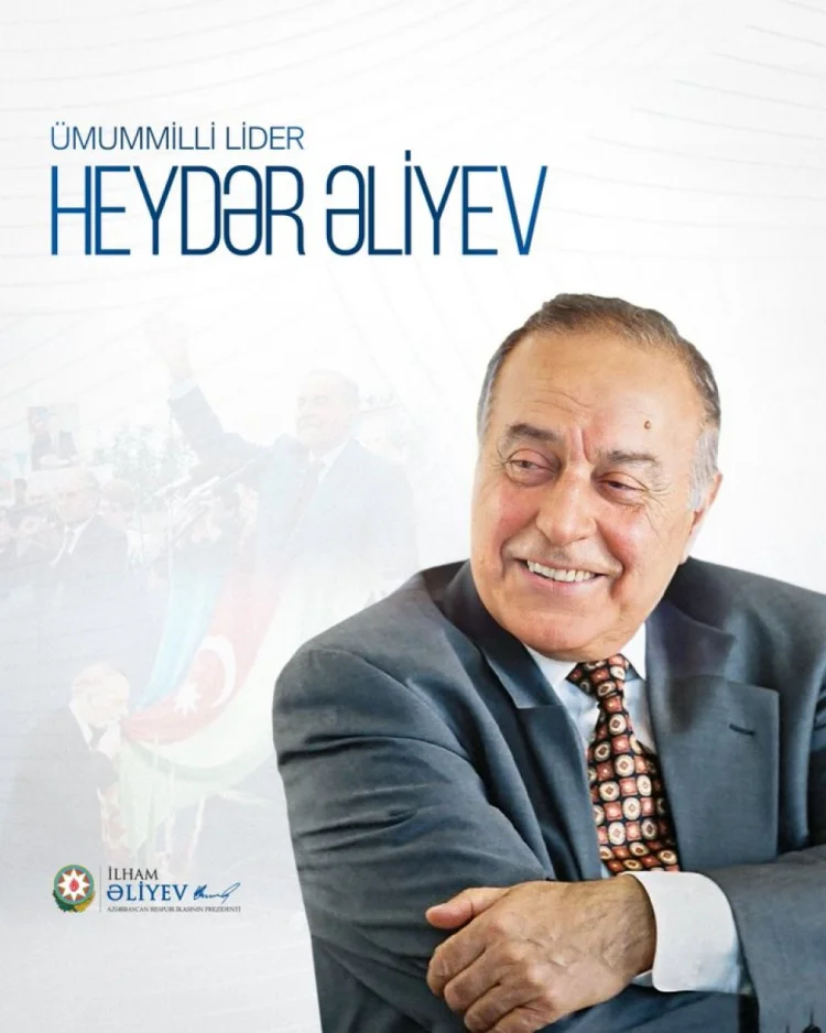 Heydər Əliyevin doğum günü münasibətilə paylaşım